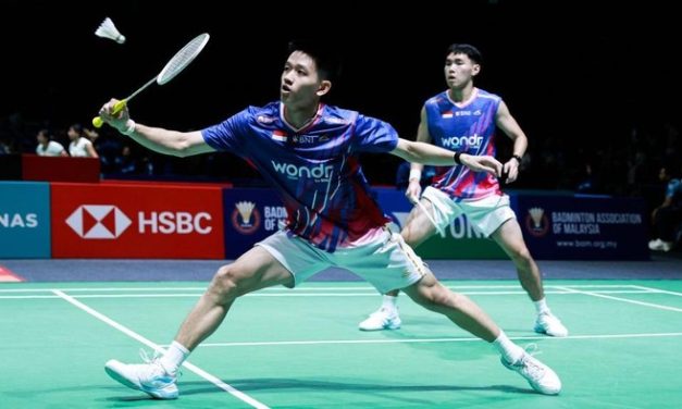 Debut Indonesia Masters 2026, Indra/Joaquin Terpukau Atmosfer Istora GBK