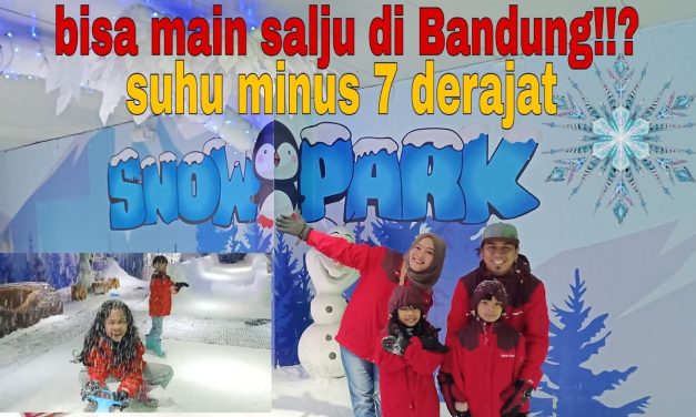 Bermain Salju Di Panama Park Bandung, Ajak Keluarga Kamu!