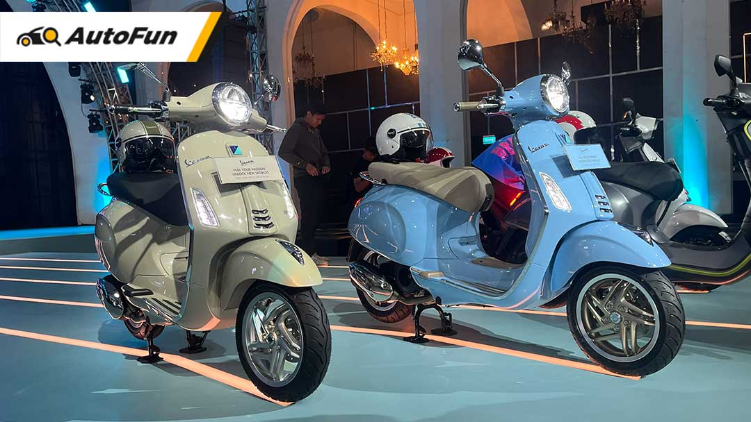 Vespa Primavera Skuter Body Langsing Idaman Anak Muda